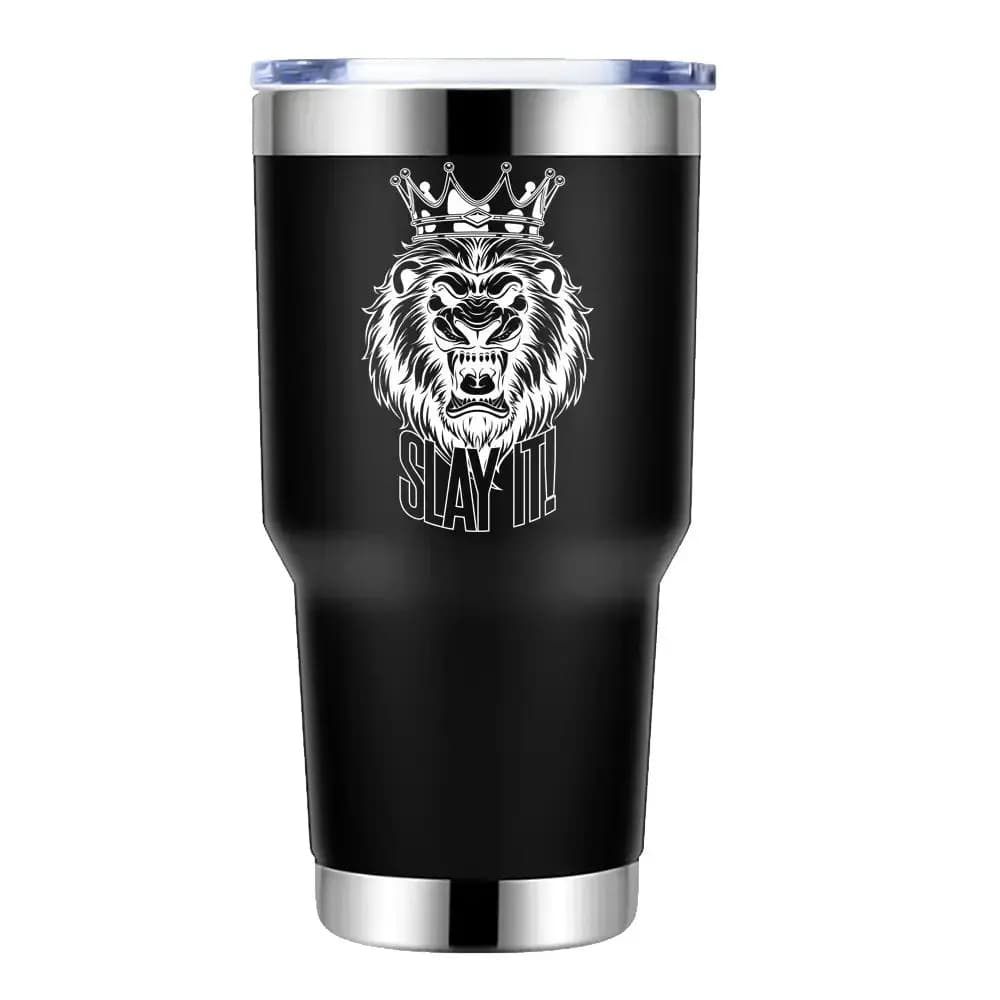 Slay It 30oz Insulated Vacuum Sealed Tumbler