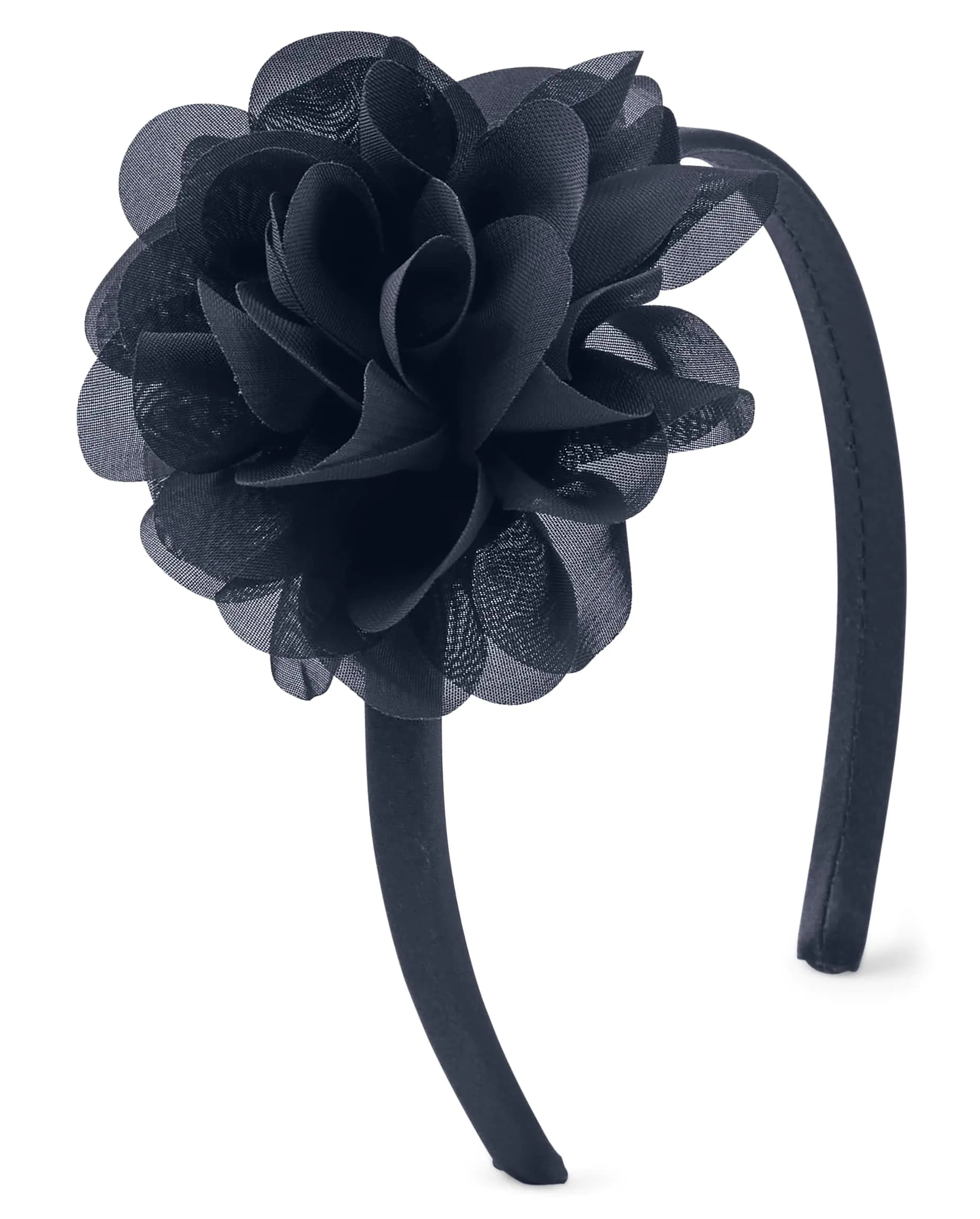 Gymboree girls Toddler Hair Accessories Headband Navy Flower Hb