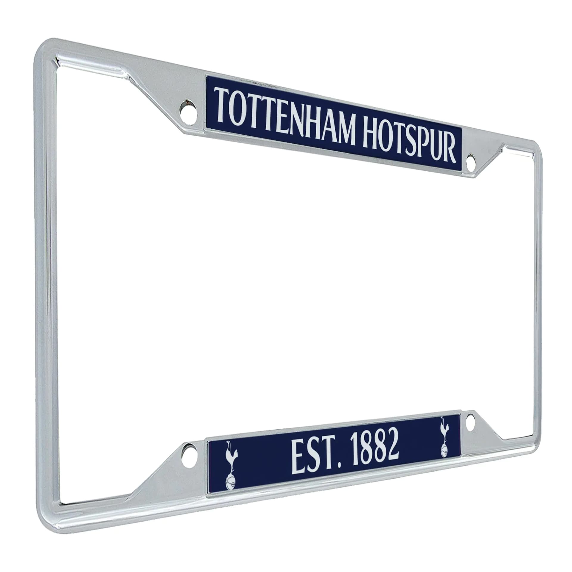 Desert Cactus Tottenham Hotspur Car Accessories Spurs Football Soccer Metal License Plate Frame Cover Protector and Mount Placa for Front or Rear of Car (Style 5)