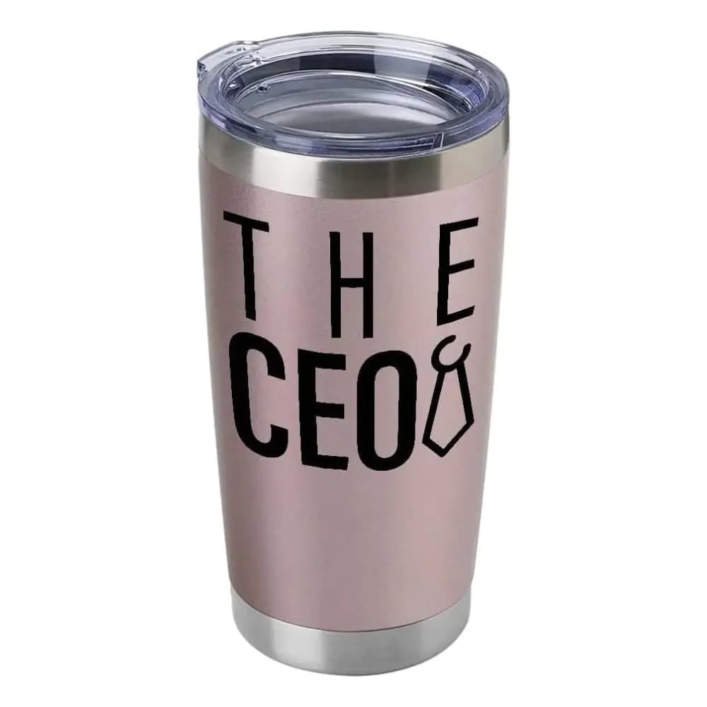 The CEO 20oz Insulated Vacuum Sealed Tumbler