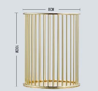 Nordic Metal Pencil Holder for Organizing Makeup Brushes