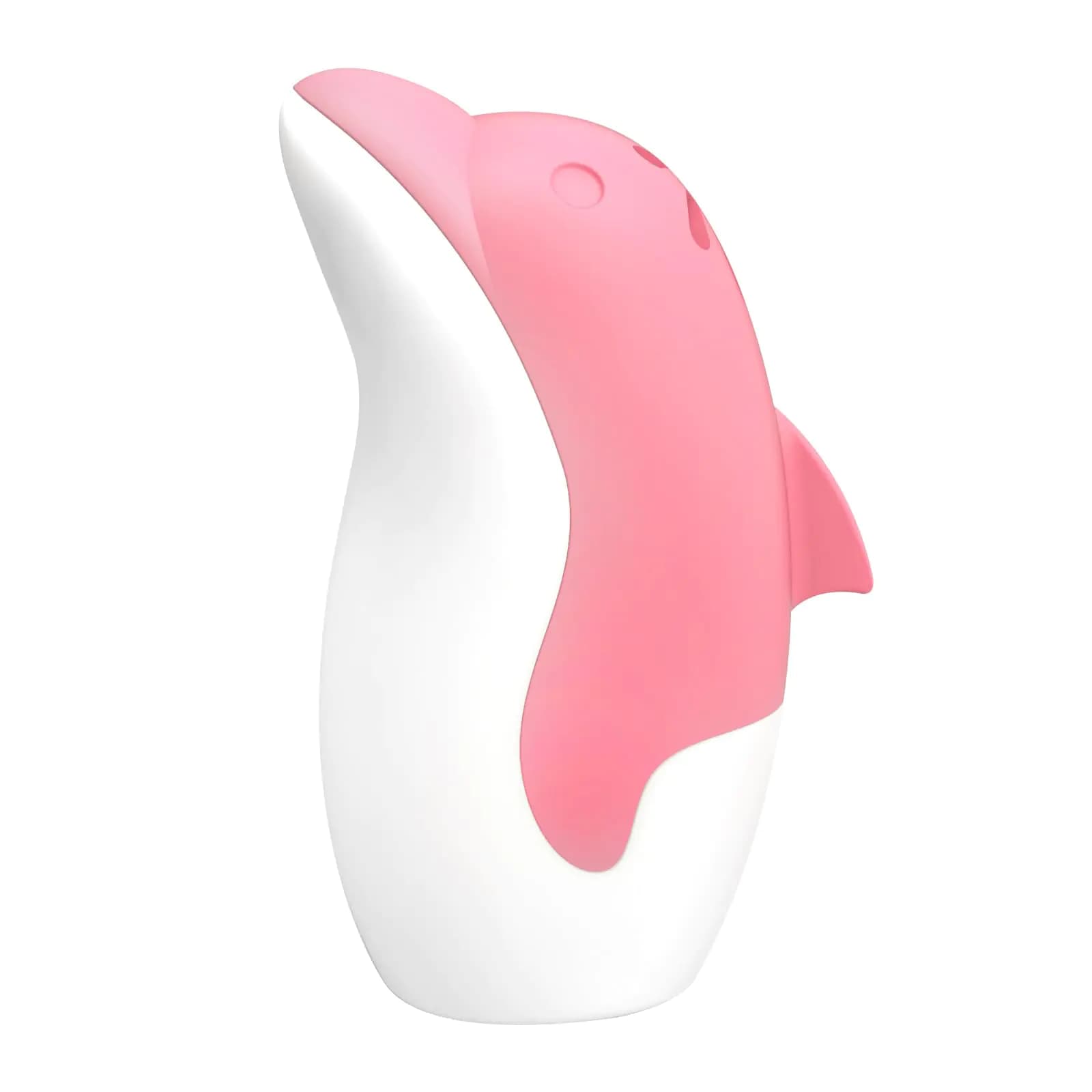 Asltw Upgrade Cute Fridge Deodorizer Dolphin Fridge Cleaner Freezer Odor Freshener Add Baking Soda Reusable Fun Kitchen Gadgets (Pink)