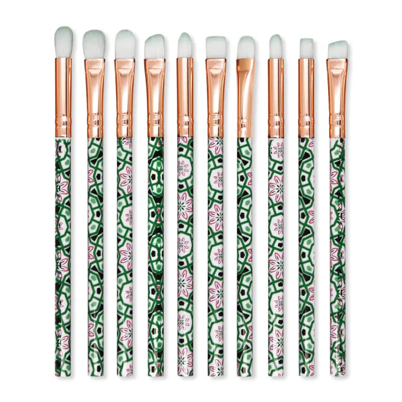 10 Marble Pattern Makeup Brushes and Eyeshadow Tools