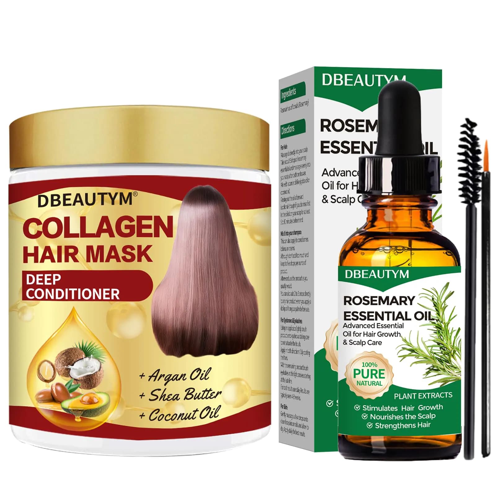 Rosemary Oil Hair Growth Treatment Mask
