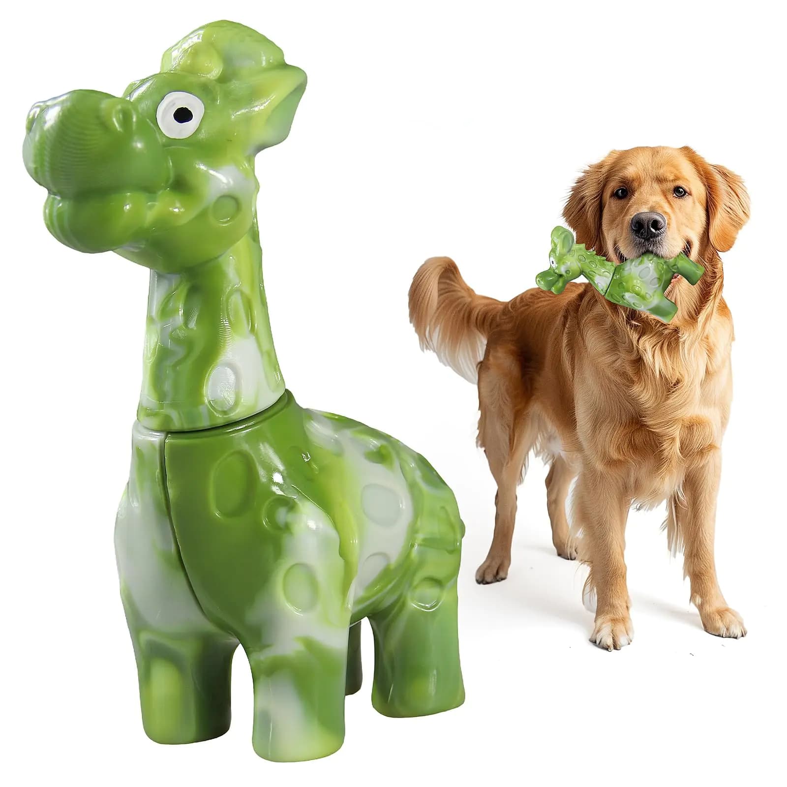 GASAPET Large Dog Chew Toys for Aggressive Chewers Indestructible Dog Toys for Large Breed - Giraffe Shape Durable Dog Toys - Heavy Duty Dog Toys for Small/Medium/Large Dogs Breed