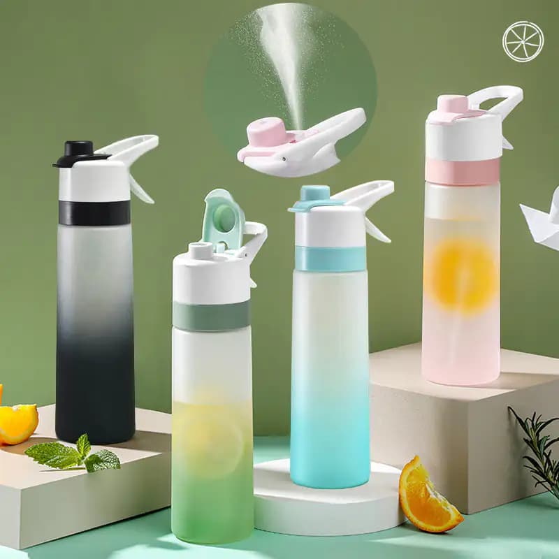 Spray Water Bottle Large Capacity