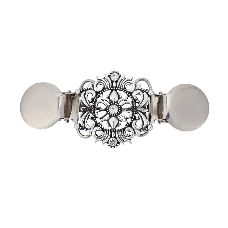 Vintage Brooch Scarf Clip for Women's Clothing