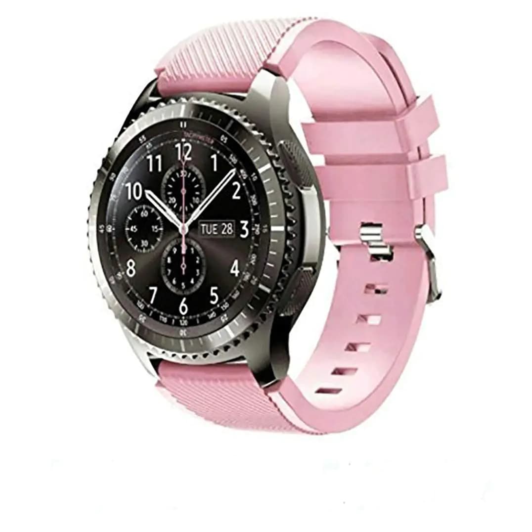 Silicone Watch Band for Gear S3 Blush Pink