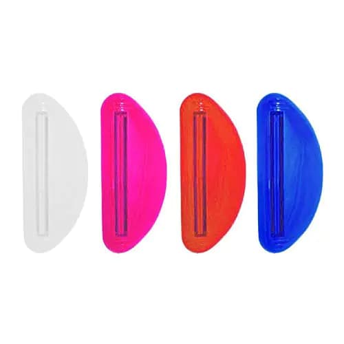 1 PC Toothpaste Tube Squeezer Dispenser Tube Rolling Holder Practical Reusable Toothpaste Tube Sealing Clip Bathroom Accessories Creative