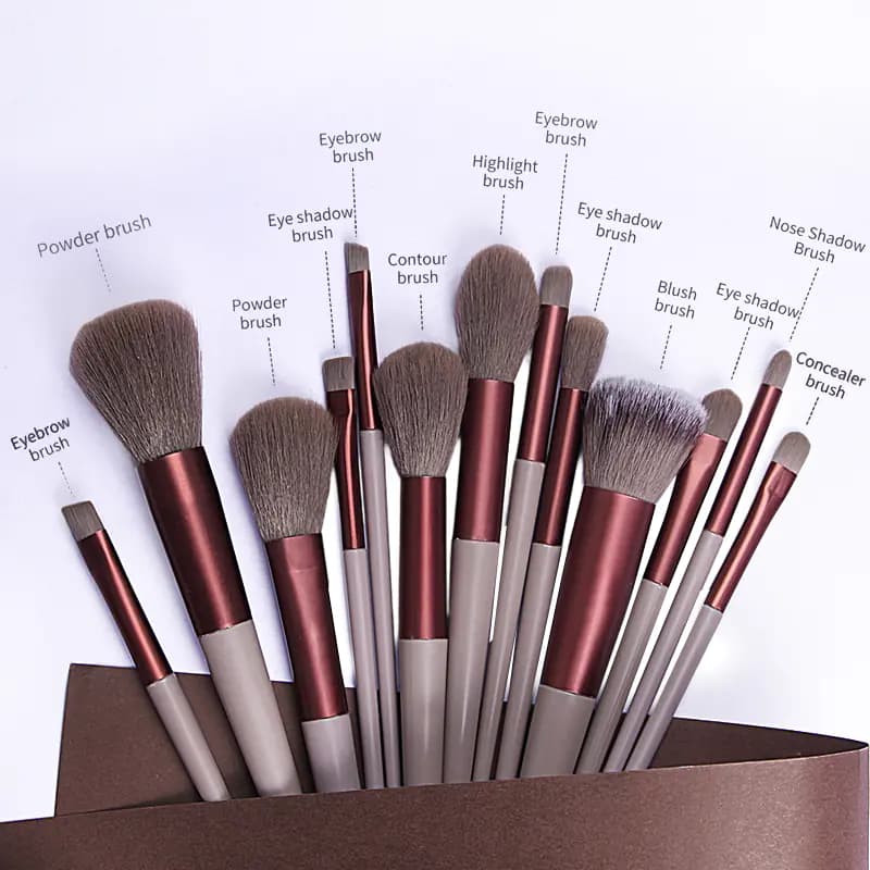Soft Makeup Brush Set