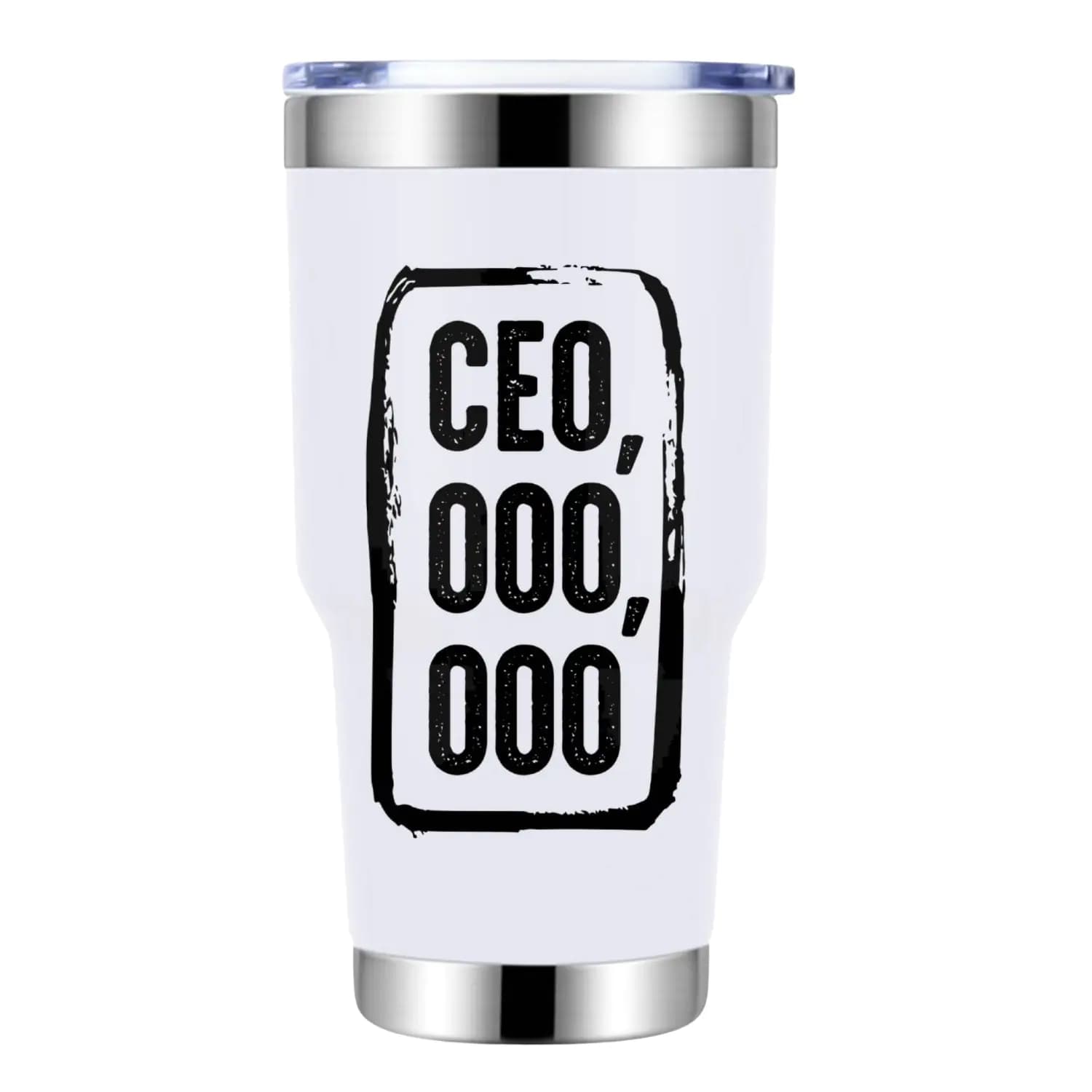 CEO,000,000 30oz Insulated Vacuum Sealed Tumbler