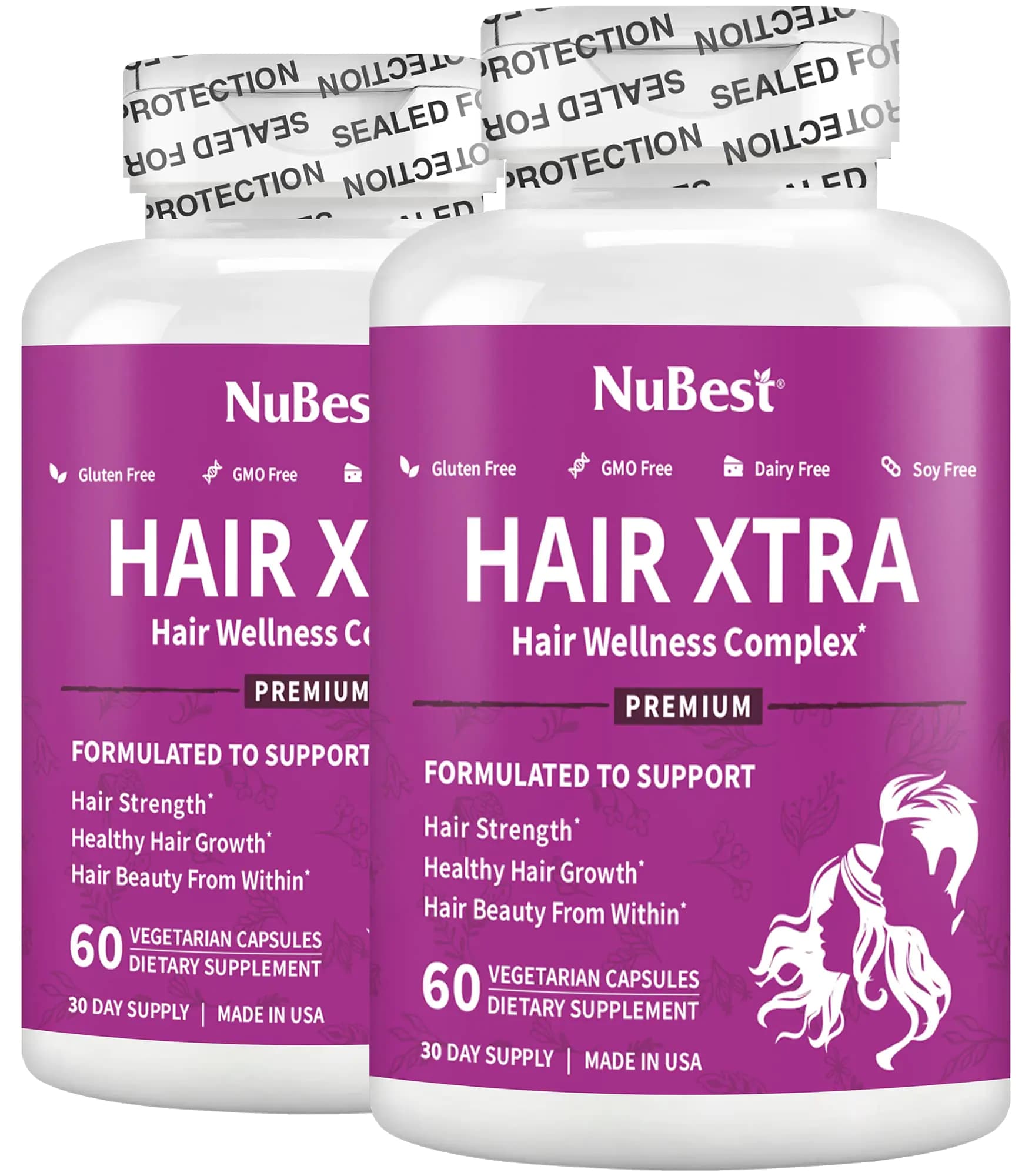Hair Regrowth Vitamin With Biotin and Zinc