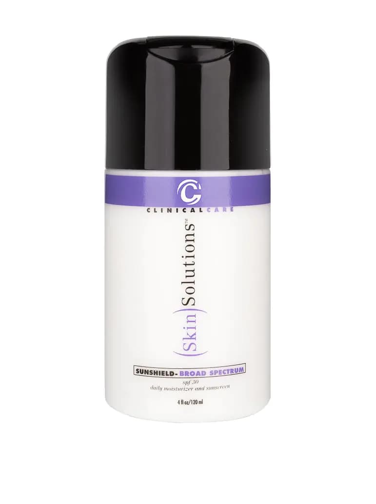 Clinical Care Skincare Solutions Sunshield SPF 30 Moisturizing Sunscreen 4 oz.