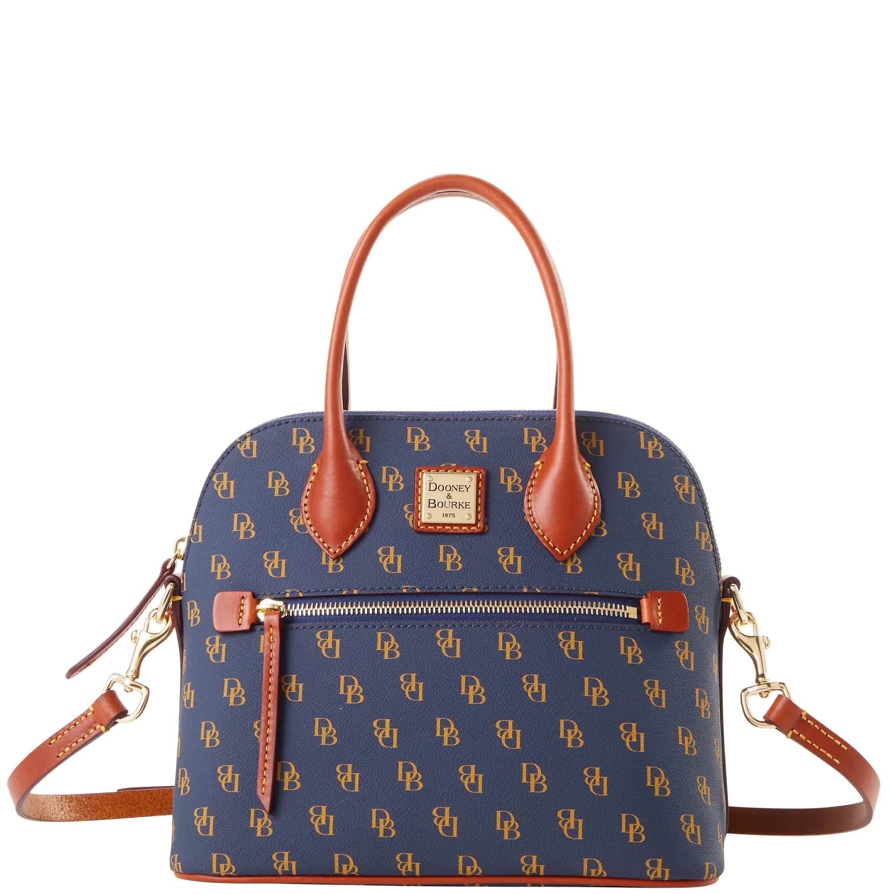 Dooney & Bourke Handbag Gretta Domed Satchel - Blue
