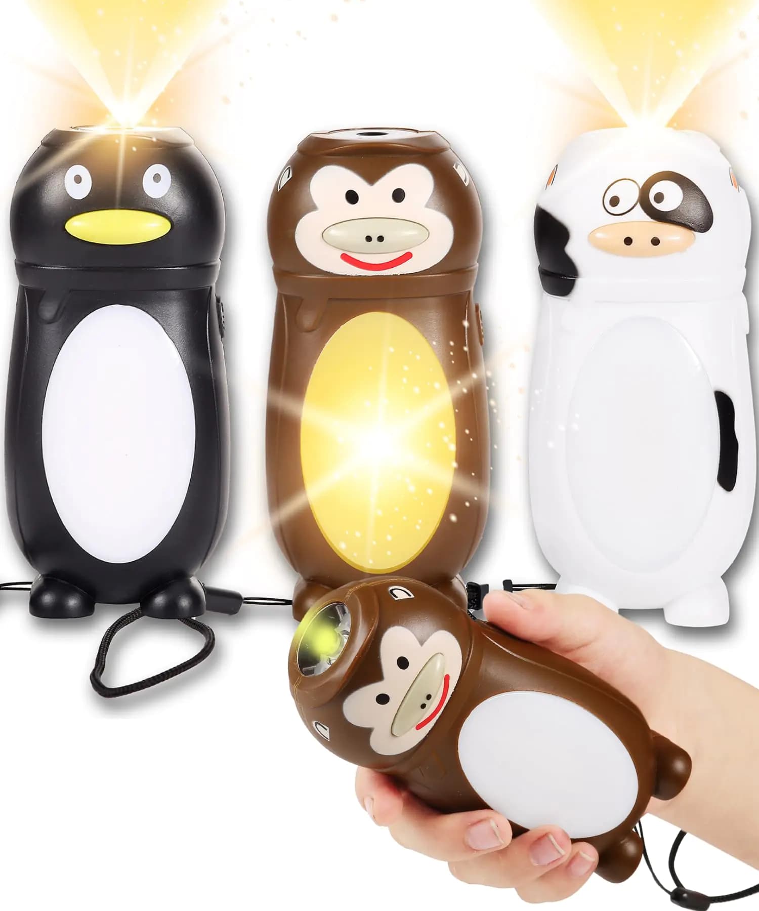 Kids Flashlights and Kids Lanterns 2-in-1 LED Kids Camping Lantern Night Light Better Than Headlamps Kids Camping Gear Must Haves