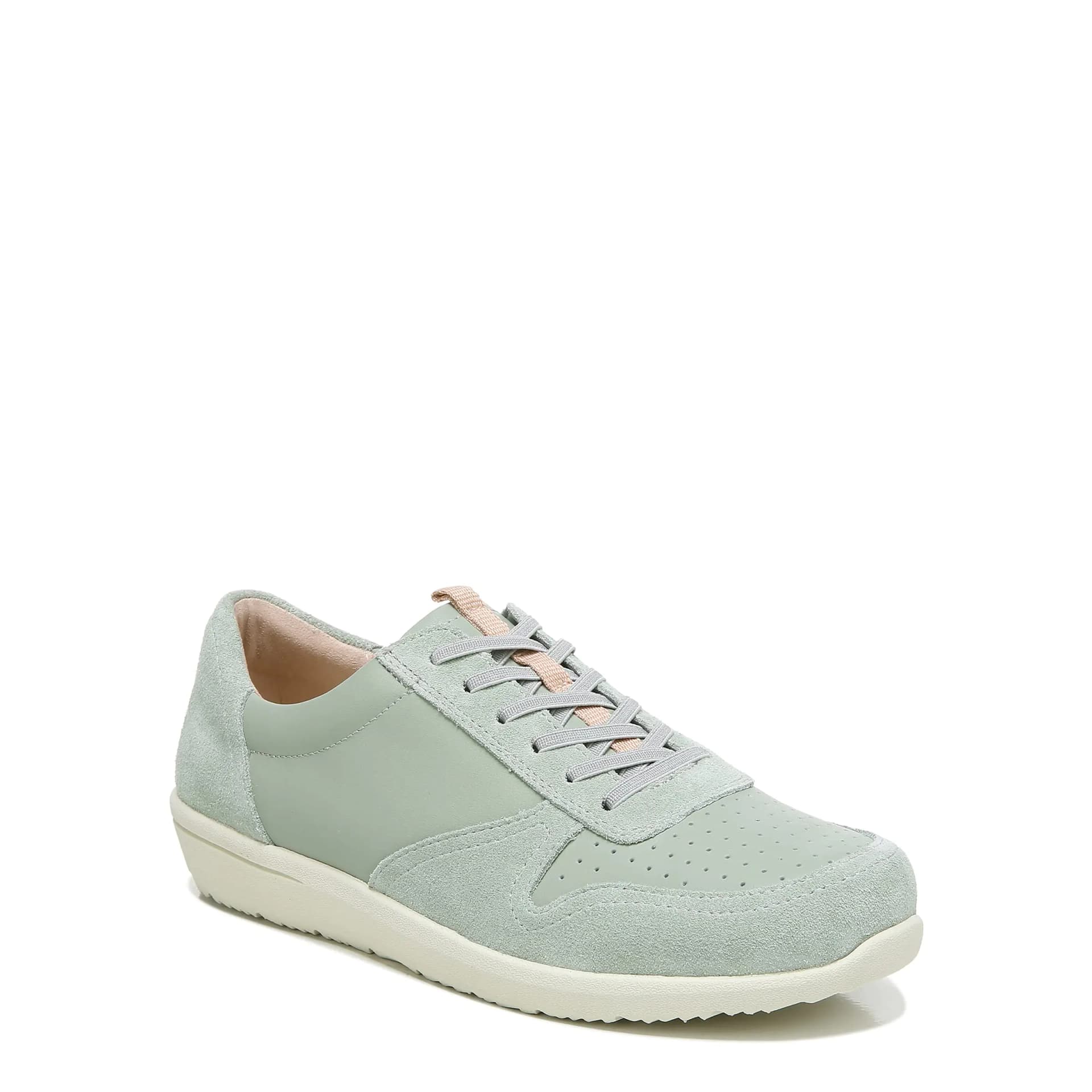 Vionic Womens Magnolia Karigan Platform Lace Up Sneakers- Ladies Casual Sneakers That Include Three-Zone Comfort with Orthotic Insole Arch Support Sneakers for Women Sage 6 Medium