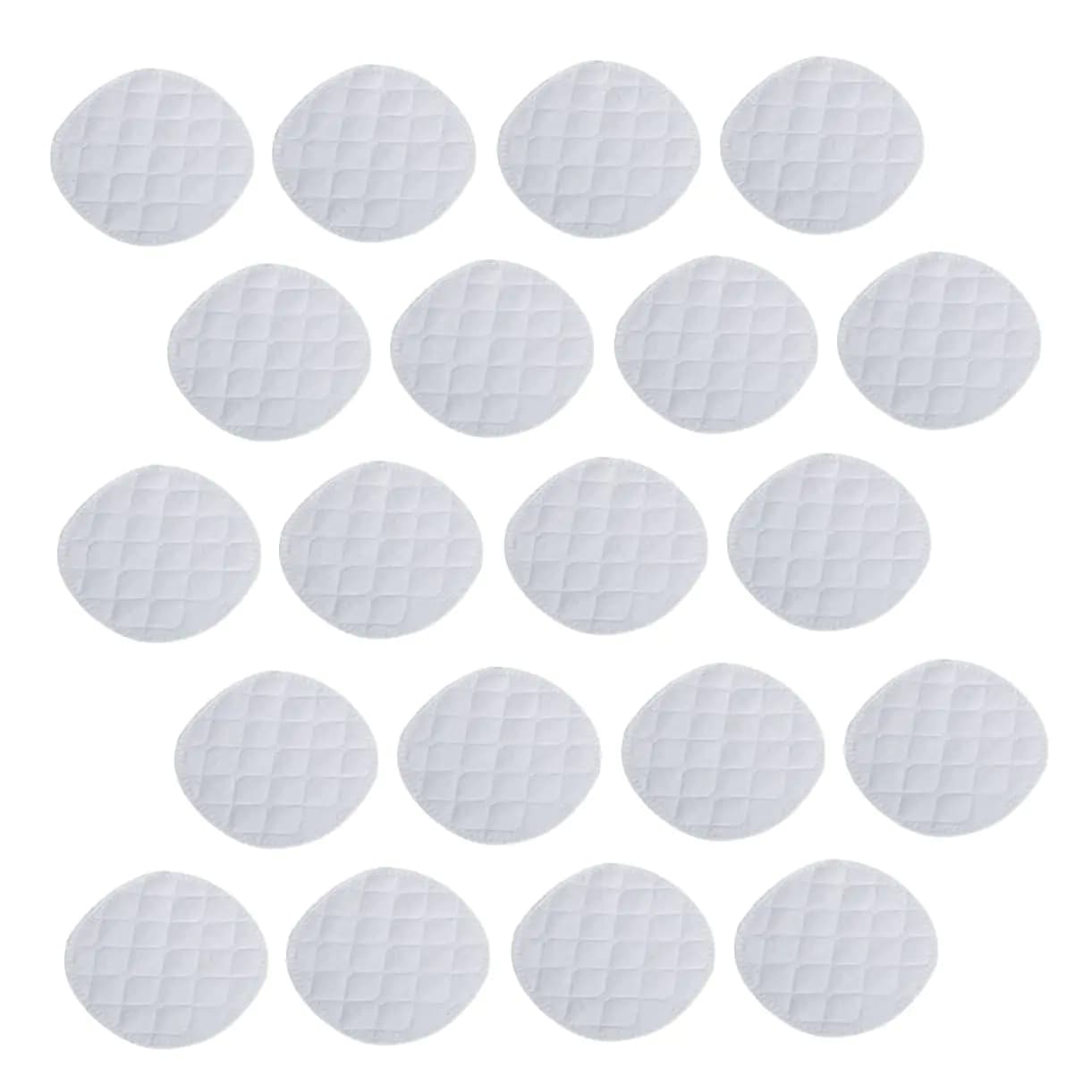 Reusable Breast Pads Cotton White 20 Pack