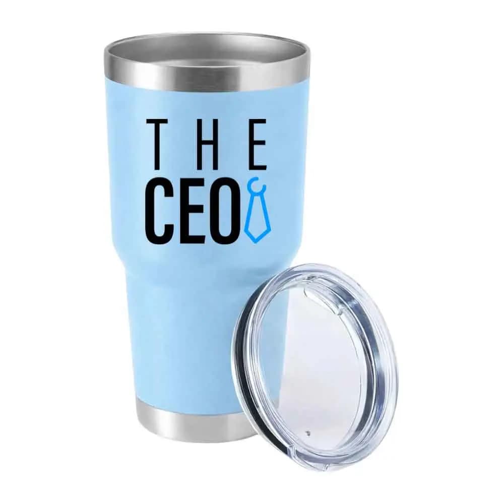 The CEO 30oz Insulated Vacuum Sealed Tumbler