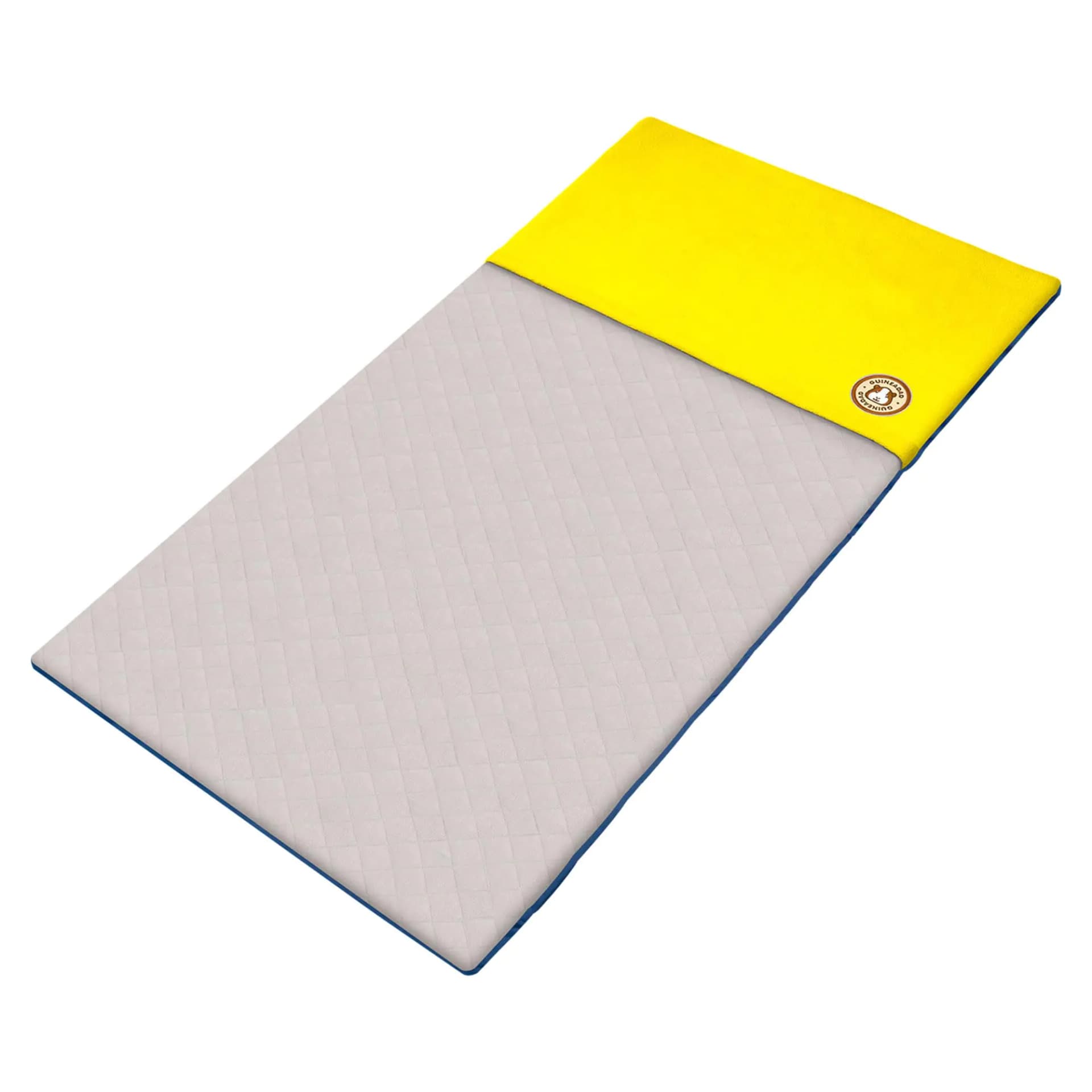 GuineaDad Original Liner - Yellow Fleece Guinea Pig Bedding - Reusable Guinea Pig Cage Liner - Extra Absorbent with Waterproof Bottom and Burrowing Pocket - Small Pet Supplies - Midwest
