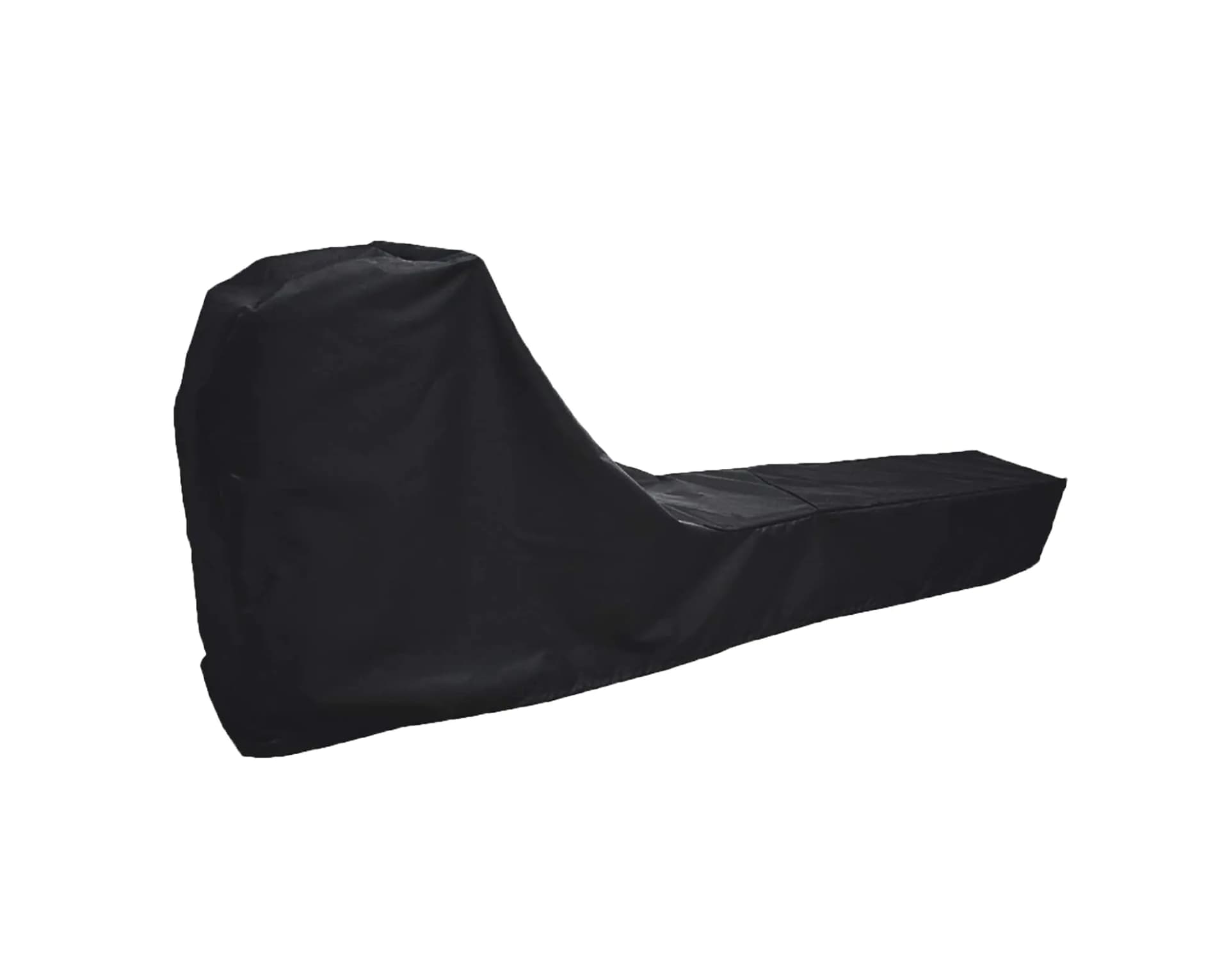 Rowing Machine Cover Black Waterproof Oxford Fabric