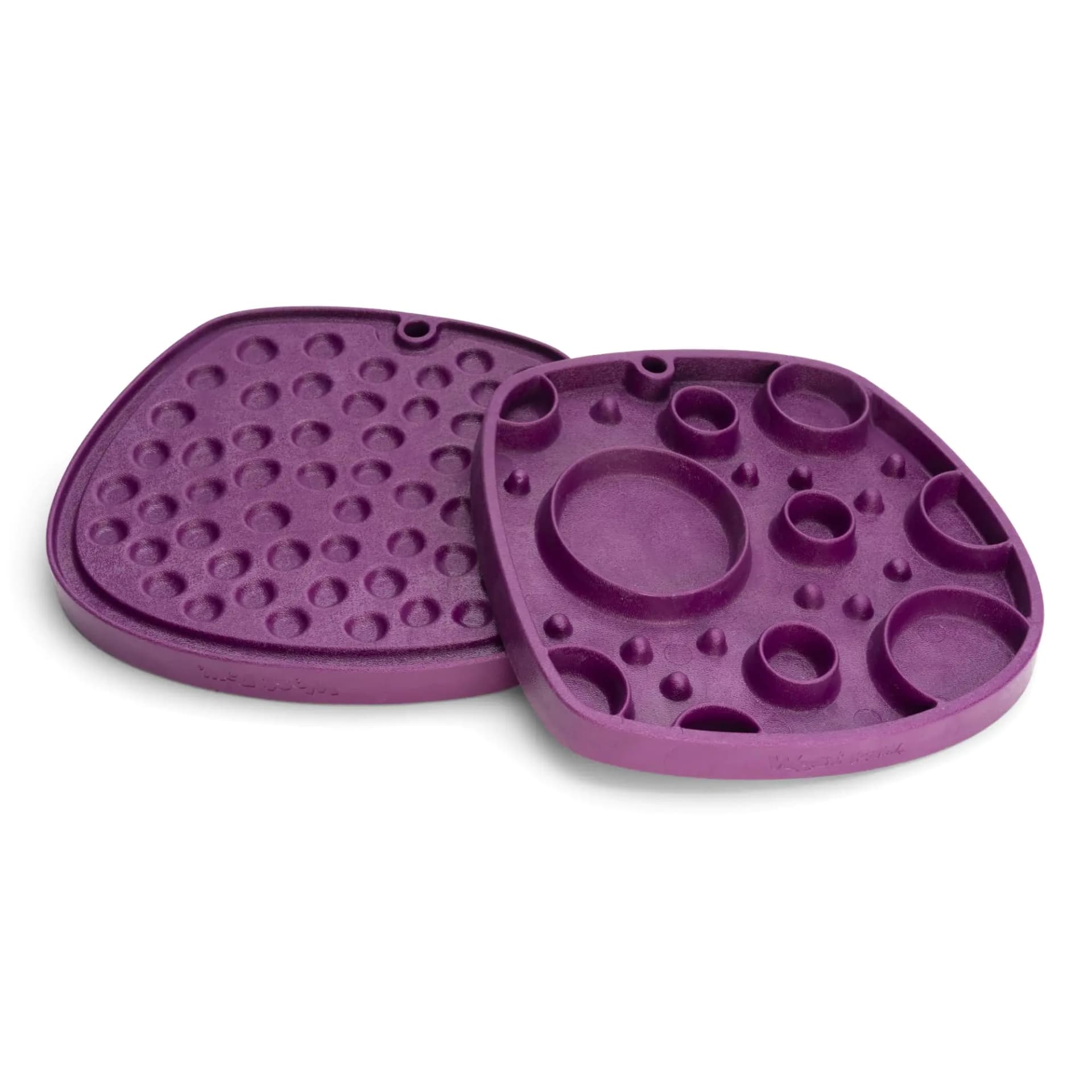 West Paw Seaflex Bubbles Feast Mat – All-in-One Slow Feeder Lick Mat – Encourages Foraging & Food Exploration - Engages Picky Eaters & Slow Feeding - Versatile – Easy to Clean Non-Toxic - Tropic