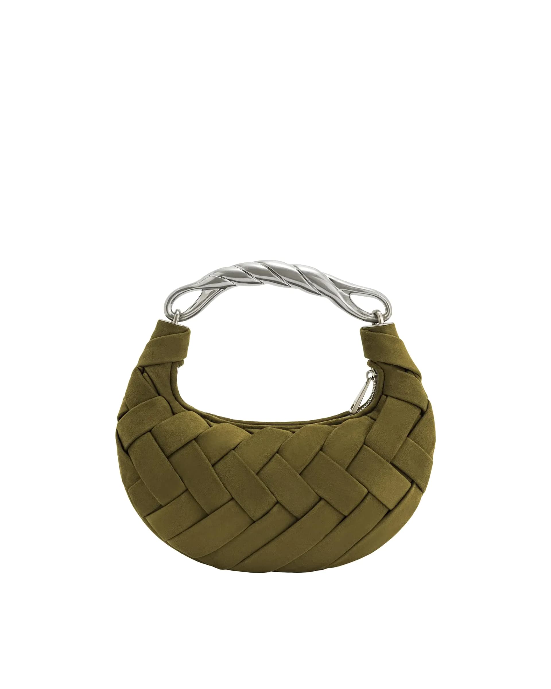 JW PEI Orla Weave Handbag - Dark Olive