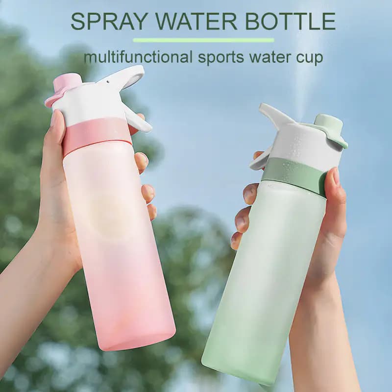 Spray Water Bottle Large Capacity
