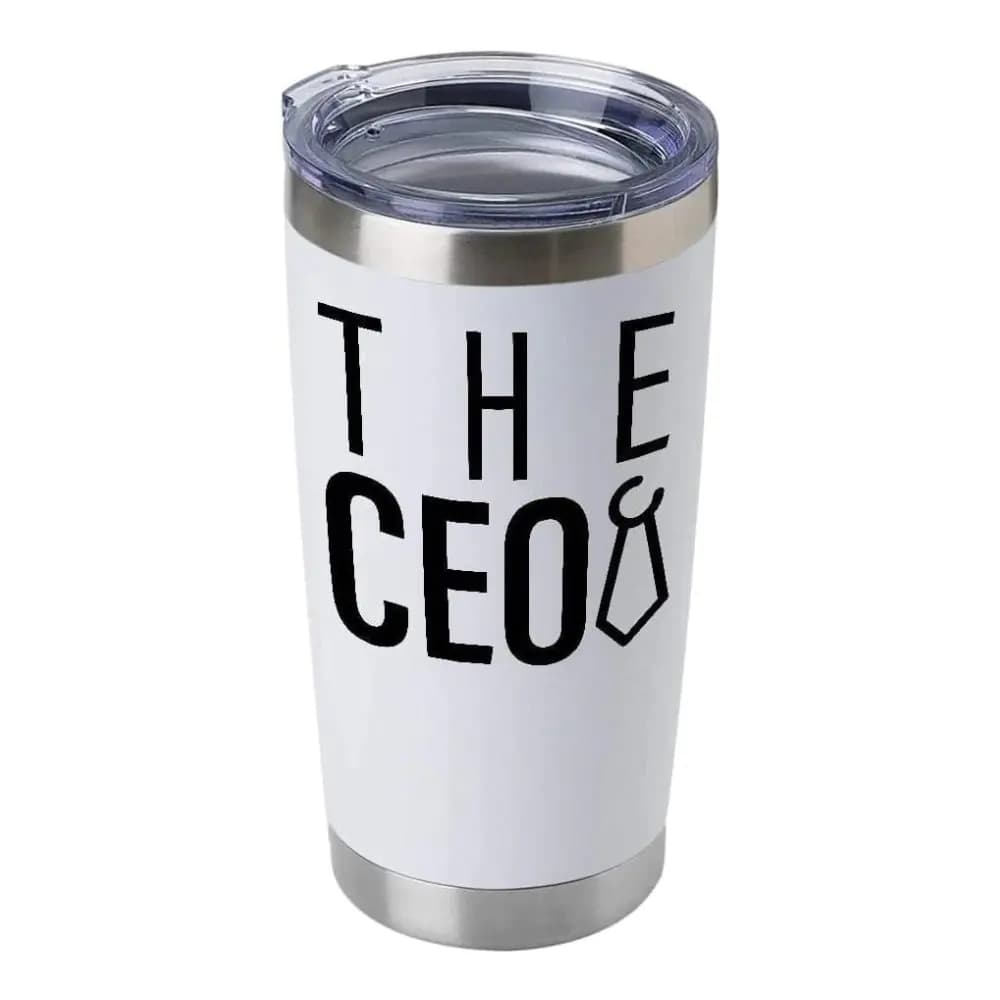 The CEO 20oz Insulated Vacuum Sealed Tumbler