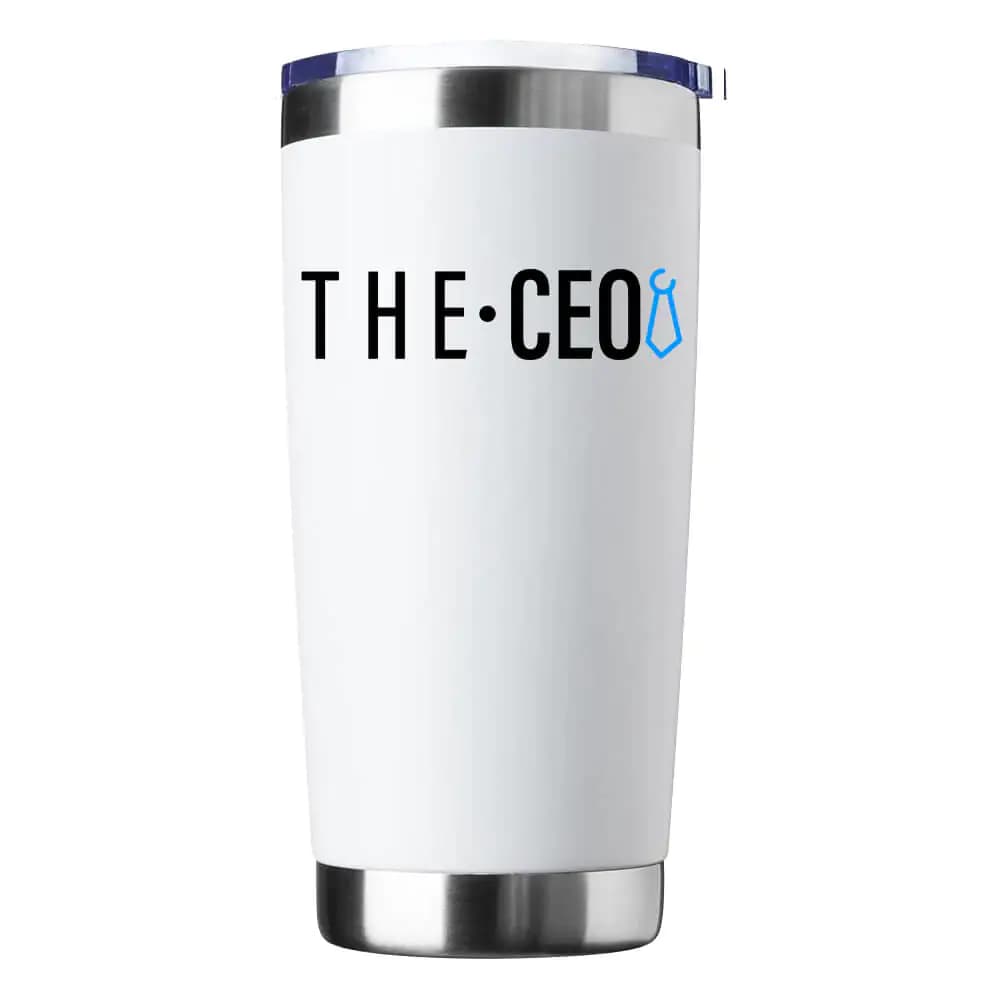 The CEO 20oz Insulated Vacuum Sealed Tumbler