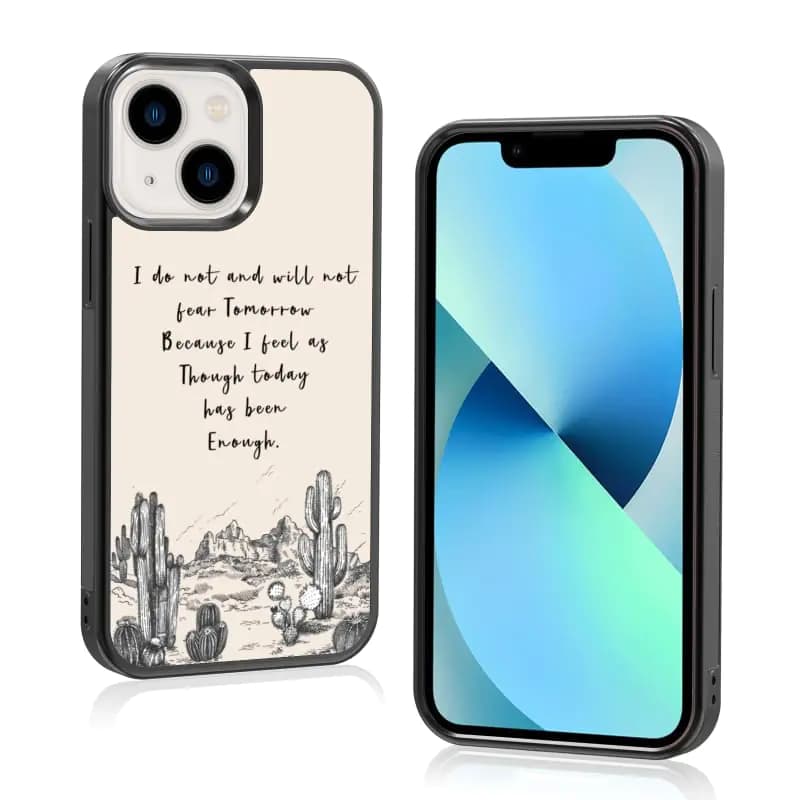 TRADAY Western Phone Case with Cactus Cowboy Phone Case Compatible with iPhone 13 Mini