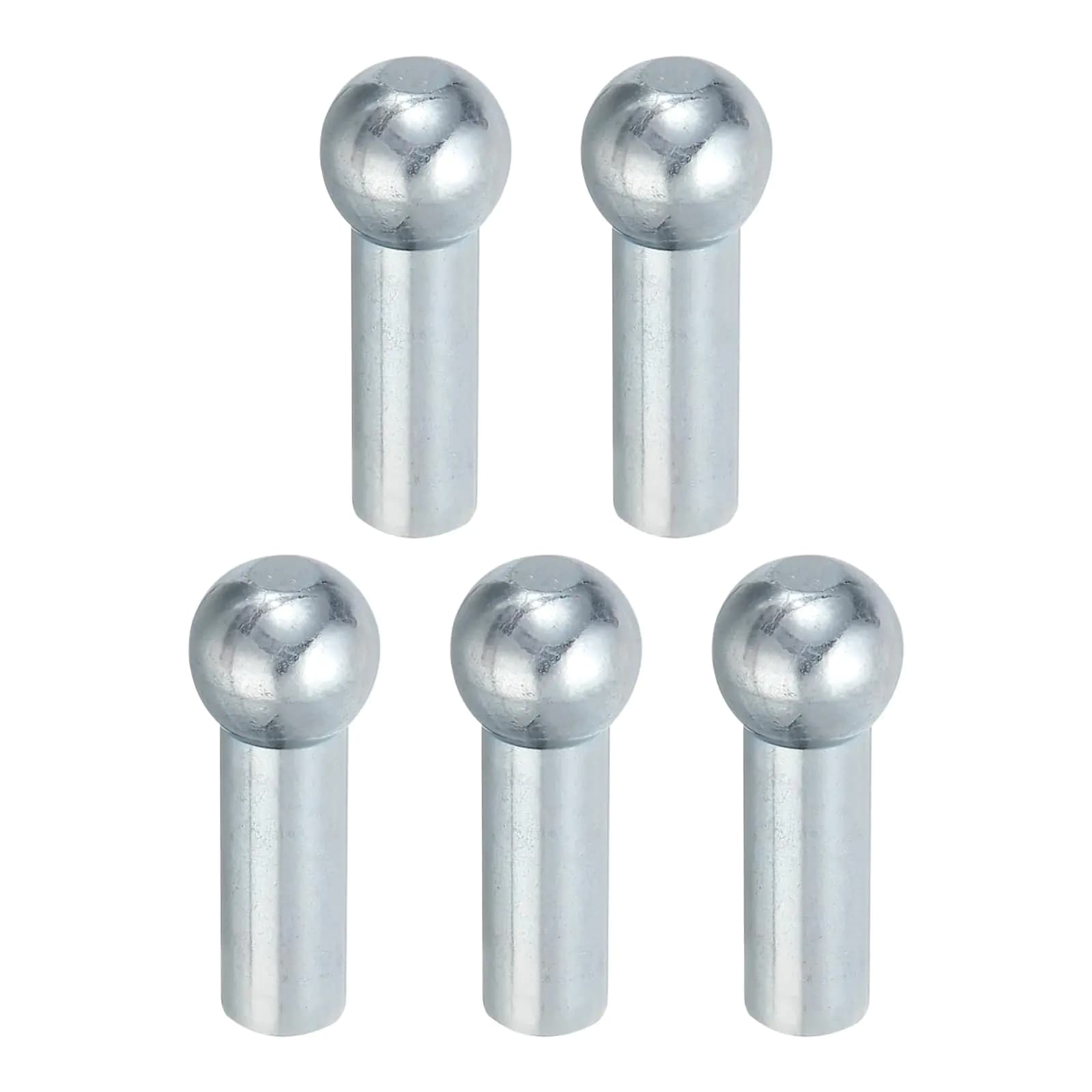 PATIKIL Cable Ball Stopper 5pcs Gym Machine Accessories for 6mm Cable Fitness Equipment Wire Rope Port Joint Replacement Parts for Home Gym Machine Silver