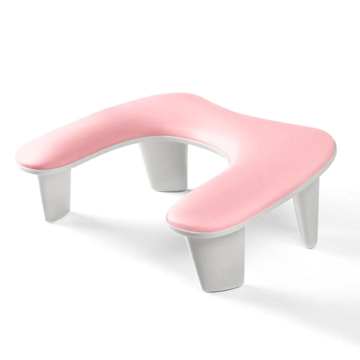 ANGNYA Arm Rest for Nails Tech U-shaped Nail Arm Rest with Detachable Brackets Big Manicure Hand Rest Pillow for Nail Tech Must Haves Manicure Tools