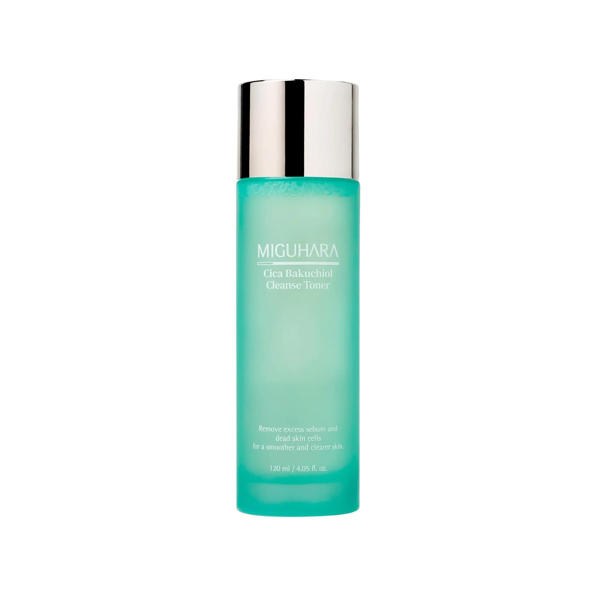 CICA Bakuchiol Cleanse Toner | Korean Skincare 2in1 Toner (120ml/4.05 fl. oz.)