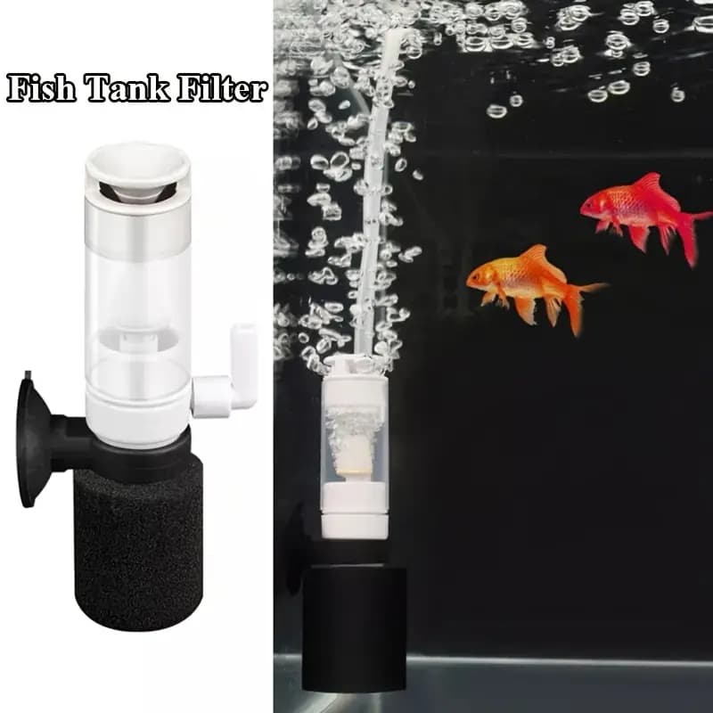 Ultra-Quiet Plastic Filter for Mini Aquariums (1pc)