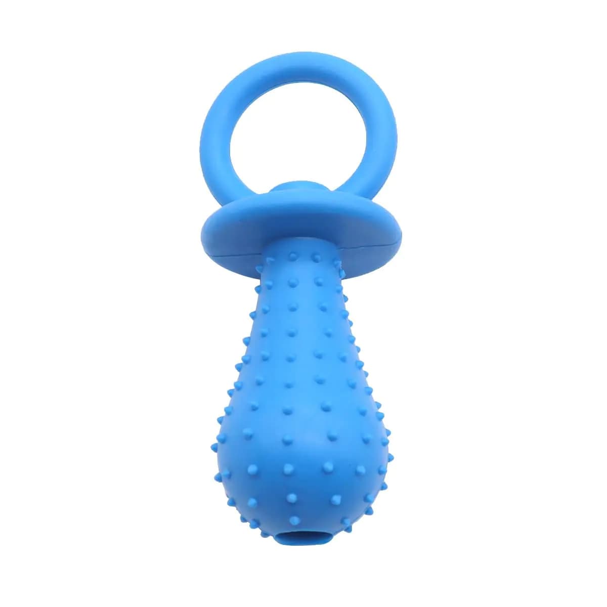Blue Dog PacifierChew ToysMini Bite Resistant Bell Shape Rubber PacifierPet Dog Puppy Molar Chew Training ToyBell Chewing Playing Training Toys for Pet Puppy Dog Cat Pet Supplies，Chew Toys