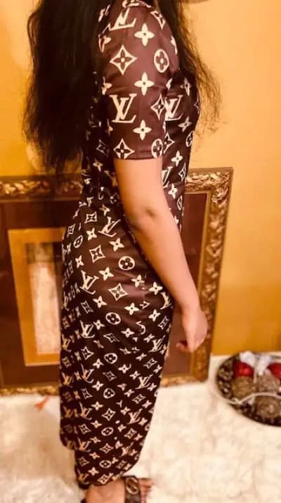 Women Fashion Short Sleeves Long Dress