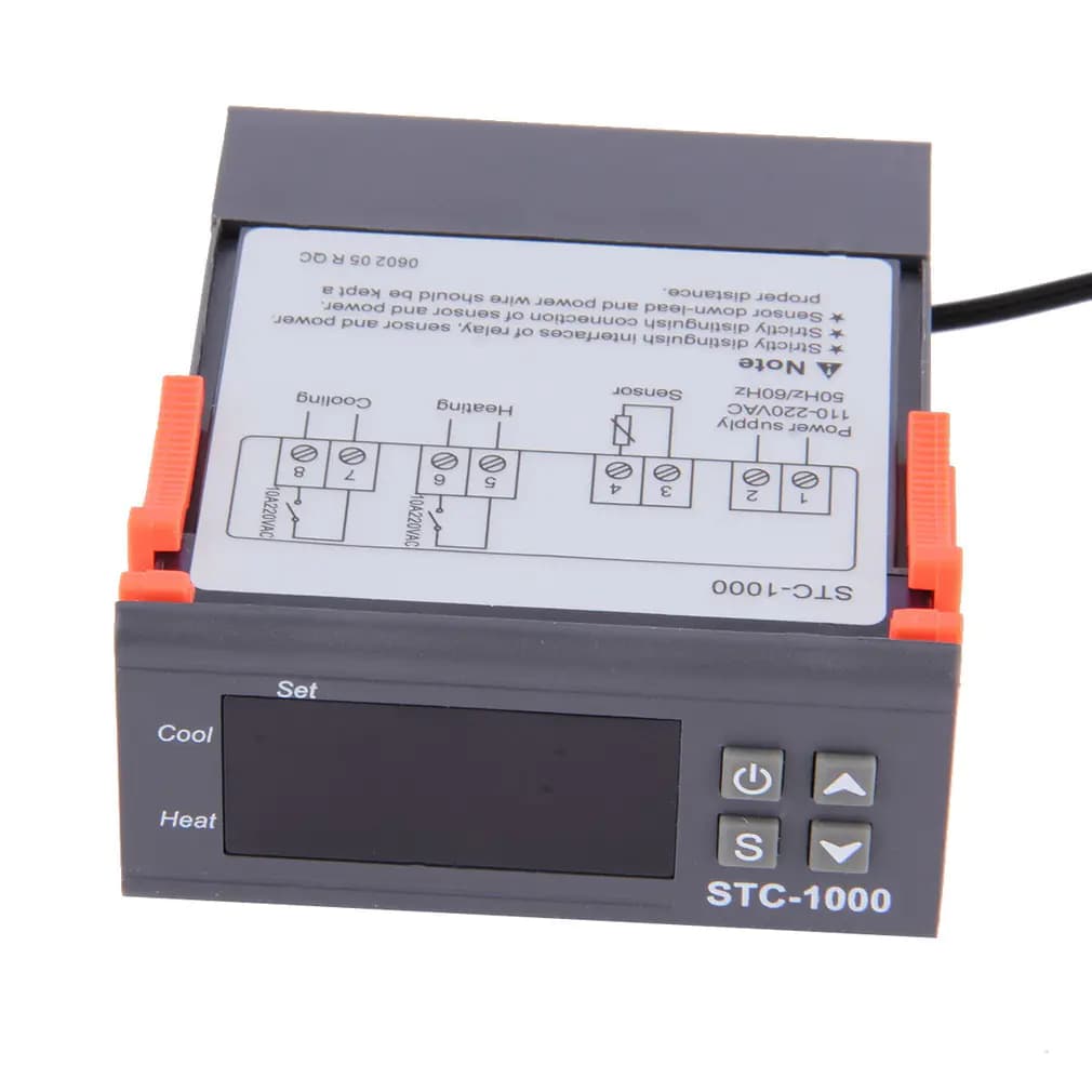STC1000 Temperature Controller for Aquariums & Labs