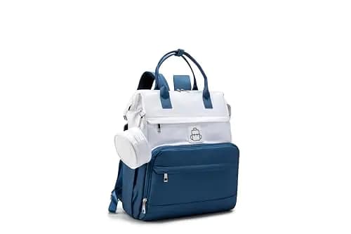 Travel backpack | backpack for women | waterproof backpack | Diaper bag backpack | backpack organizer | Insulated backpack (Blue)