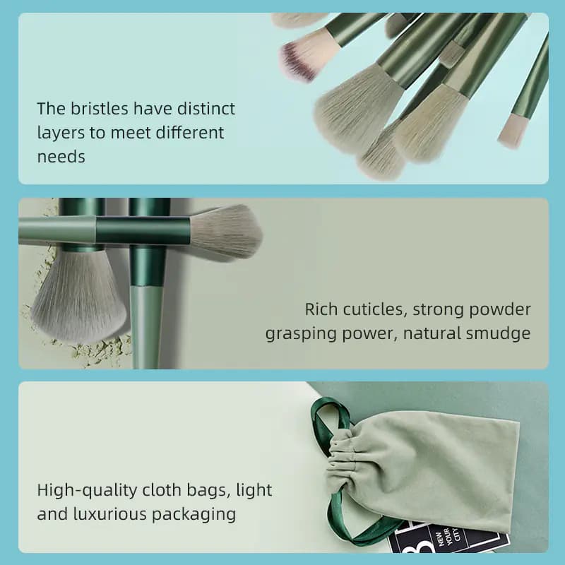 Soft Makeup Brush Set
