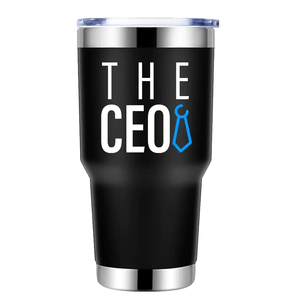 The CEO 30oz Insulated Vacuum Sealed Tumbler