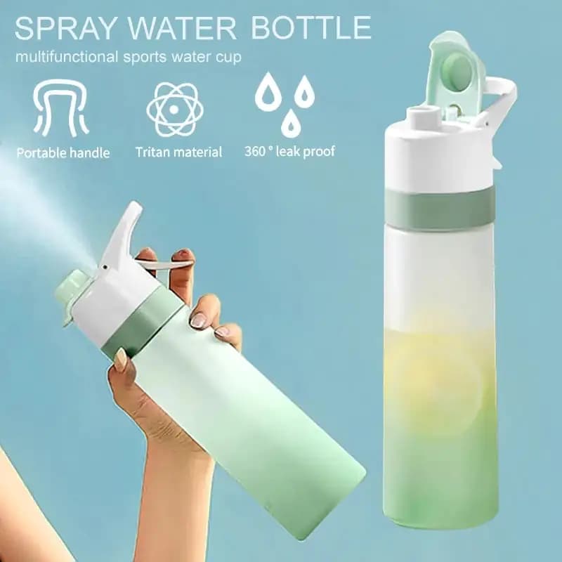 Spray Water Bottle Large Capacity