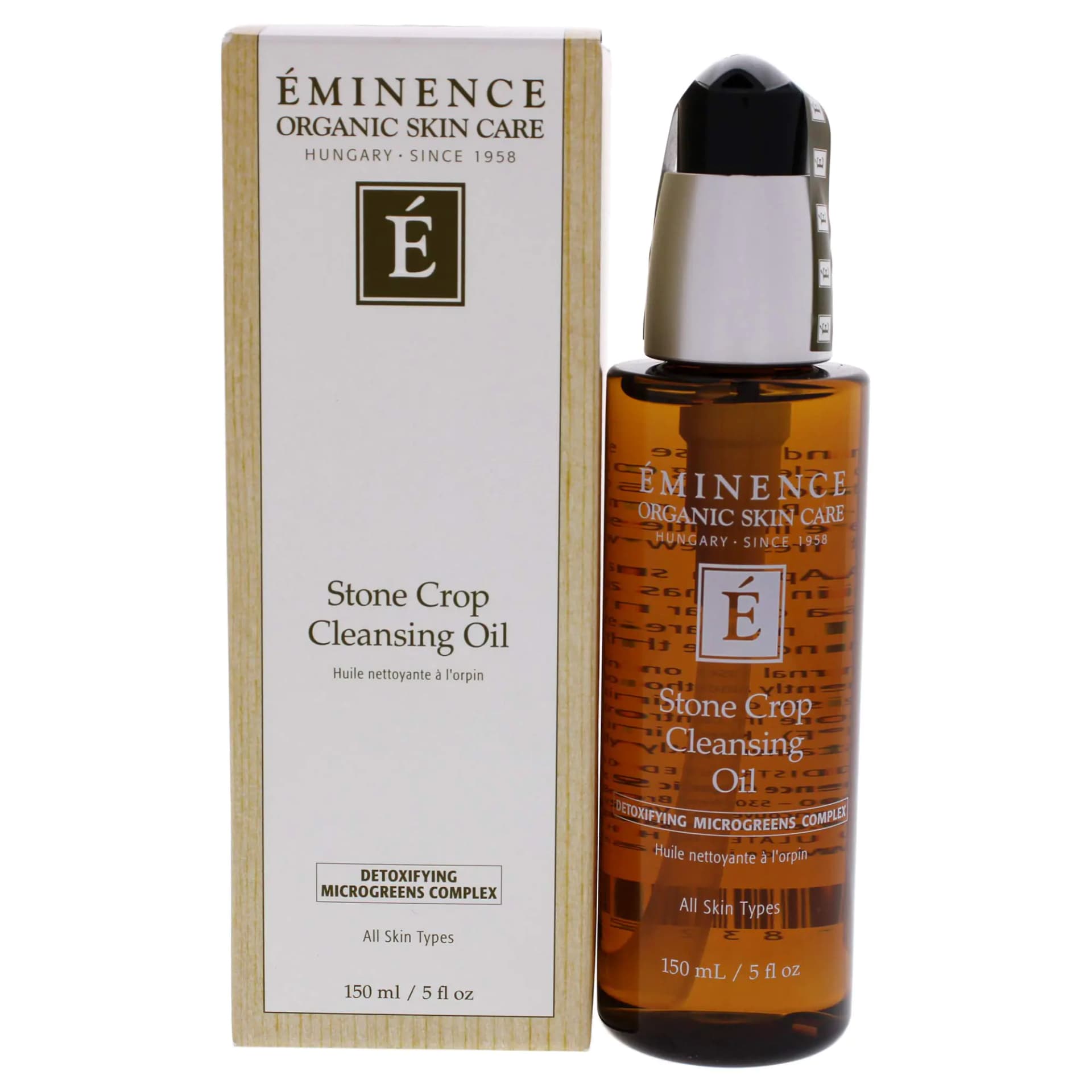 Eminence Organic Skincare Stone Crop Cleansing Oil Multi Unscented 5 Fl Oz