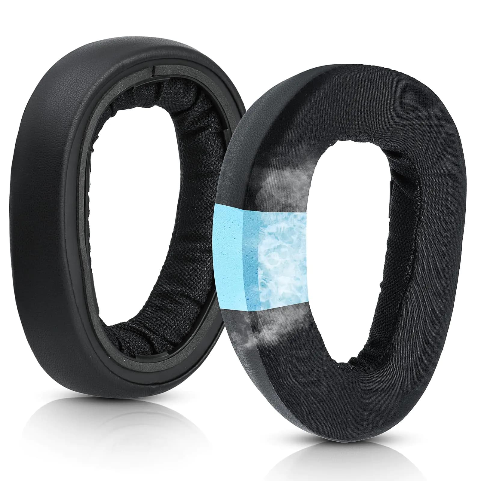 GSP 670/GSP 500/GSP 600 Replacement Ear Pads GSA 601 Earpads Replacement Parts Accessories Compatible with Sennheiser GSP 670/GSP 600/GSP 500/GSA 601/GSP 550 Gaming Headset (cooling gel)