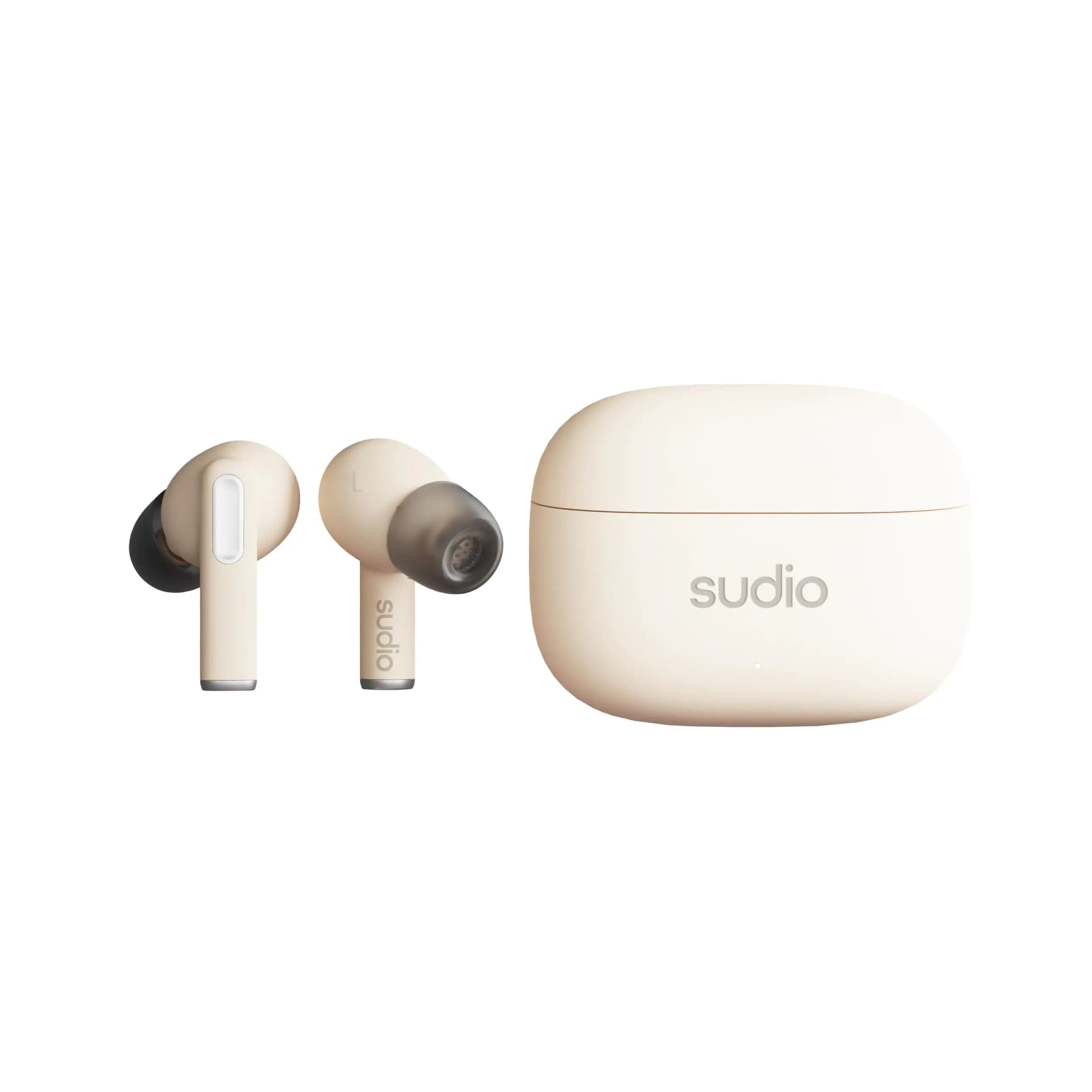 Sudio A1 Pro Wireless Earbuds Bluetooth Earbuds 5.3 Noise Cancelling Earbuds Waterproof Earbuds Touch Control Wireless Earphones with Charging Case Perfect for Premium Sound Quality (Sand)