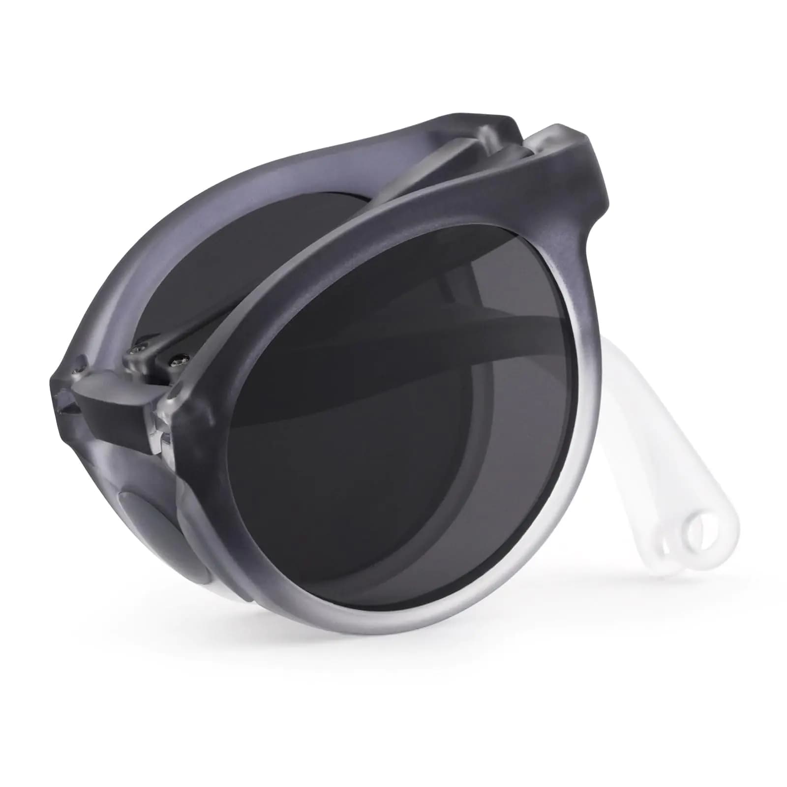 EYEBUDDY Kids Sunglasses-Boys Girls Sunglasses Folding Kids Polarized Sunglasses100% UV400 Protection Durable Portable Sunglasses for Kids Age 5-12 Folding Boys Girls Sunglasses-ZG0115-black
