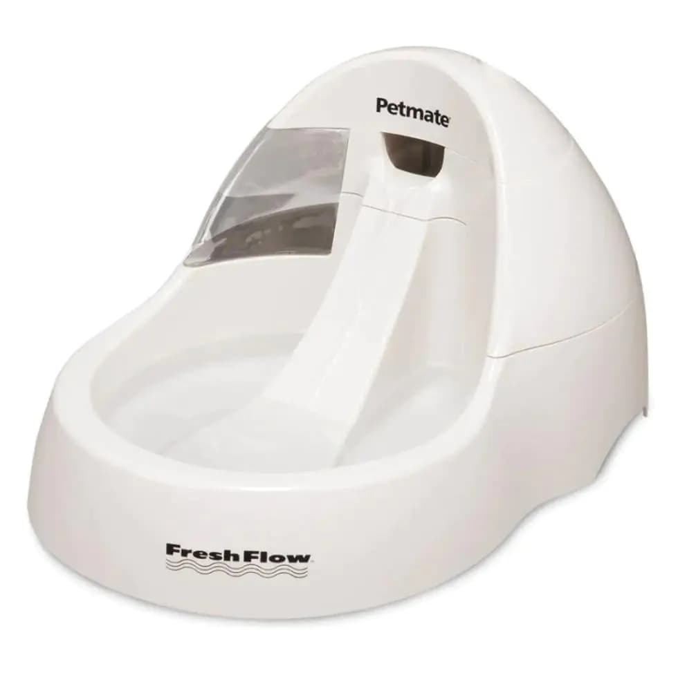 Aspen Pet 24960 Pet Supplies Feeders-Waterers White 50 Ounces 1 Count (Pack of 1)