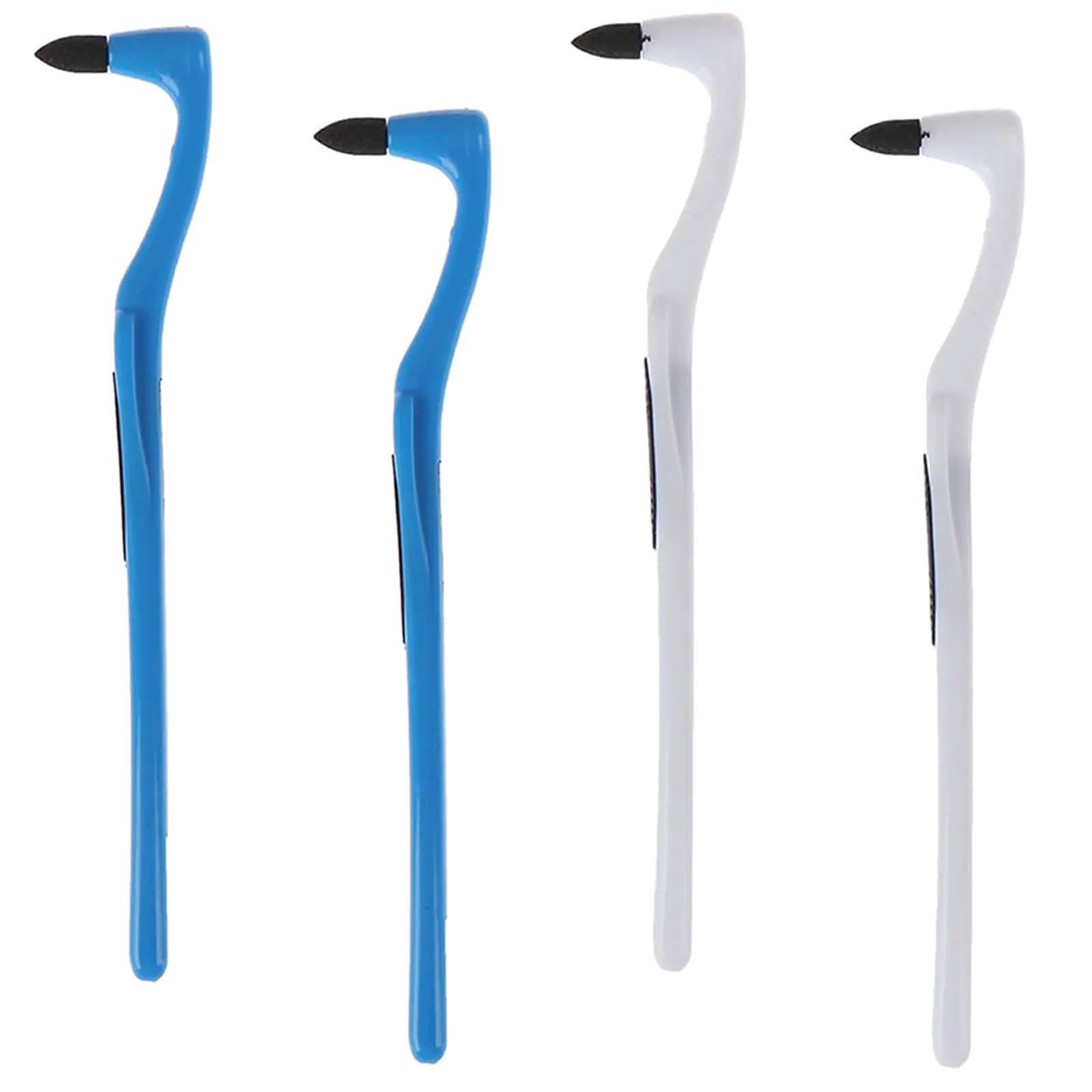 4-Pack Dental Tooth Stain Removers Ergonomic Handle Design Effective Plaque and Tartar Cleaning Tools for Adult Oral Care