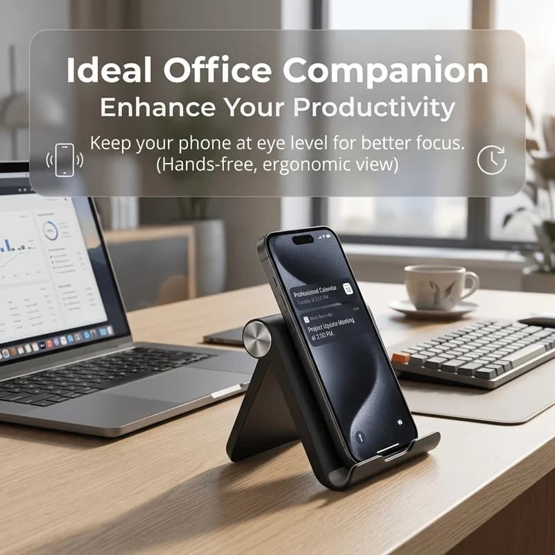 Foldable Portable Phone and Tablet Stand