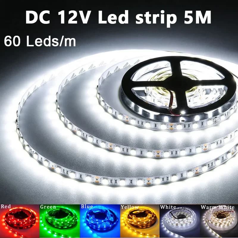 RGB LED Strip Light 5M Waterproof