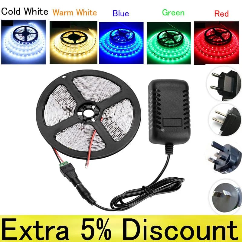 LED Strip Light Dimmable RGB 12V Indoor